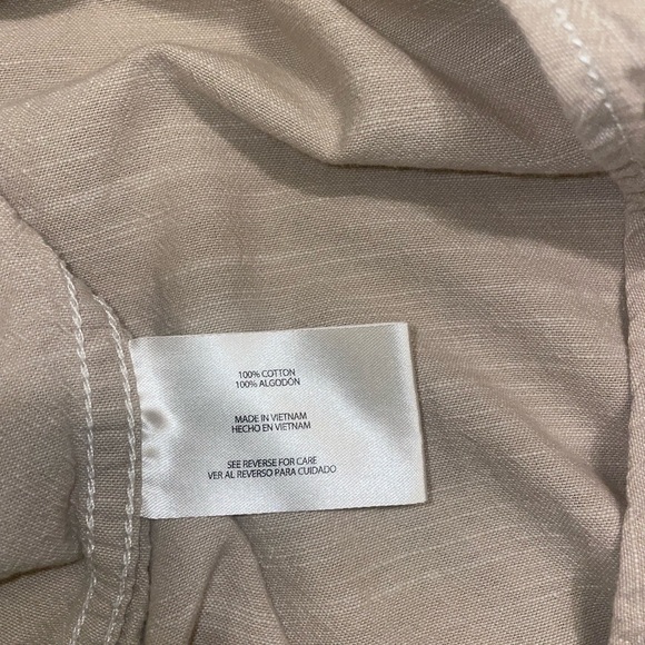 Woolrich button down mens shirt short sleeves 100% cotton size large - Picture 6 of 6